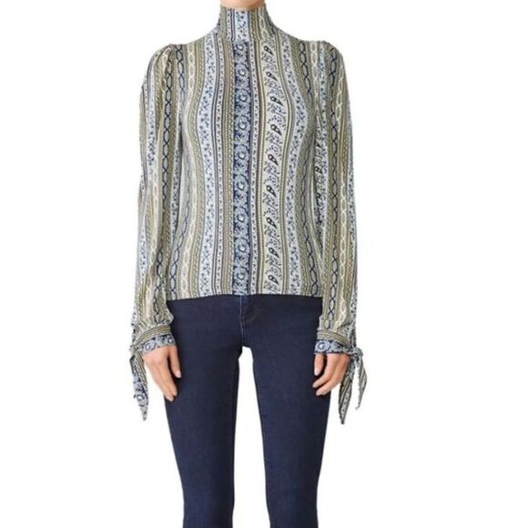 Free People Donatella Turtleneck Top size Small - Picture 8 of 8